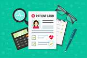 Medical health insurance document, a Healthcare Illustration by vladwel (Thumbnail 2 of 3)