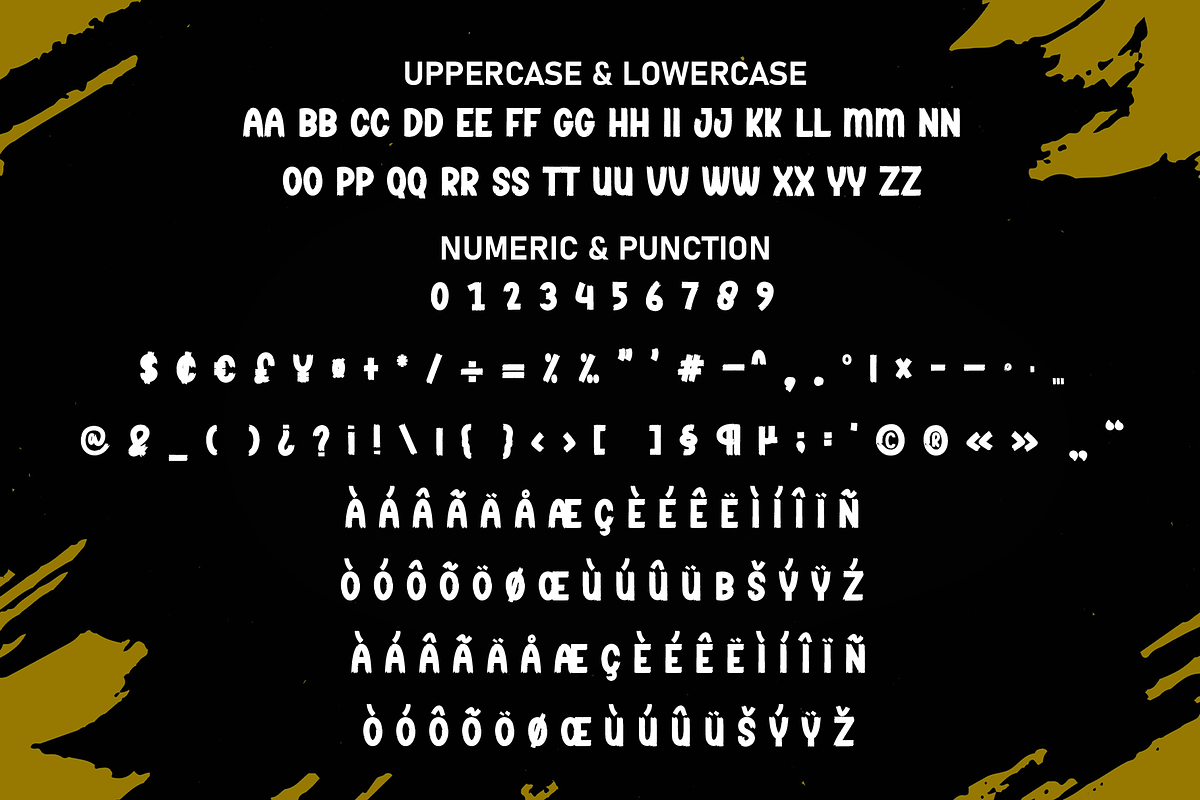 Brush Spooky | Script Font, a Script Font by Scratchones (Photo 7 of 8)