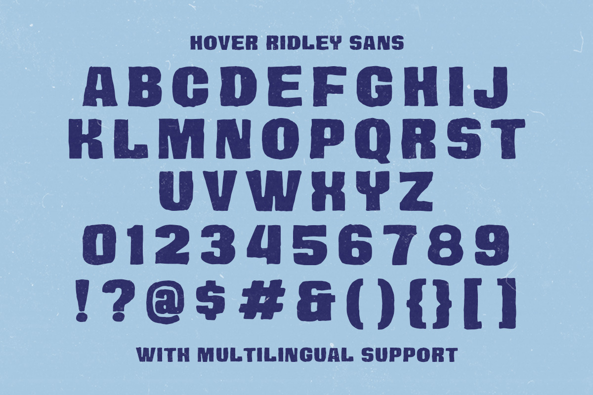 Hover Ridley Retro Font Duo, a Script Font by Letterhend Studio (Photo 9 of 11)