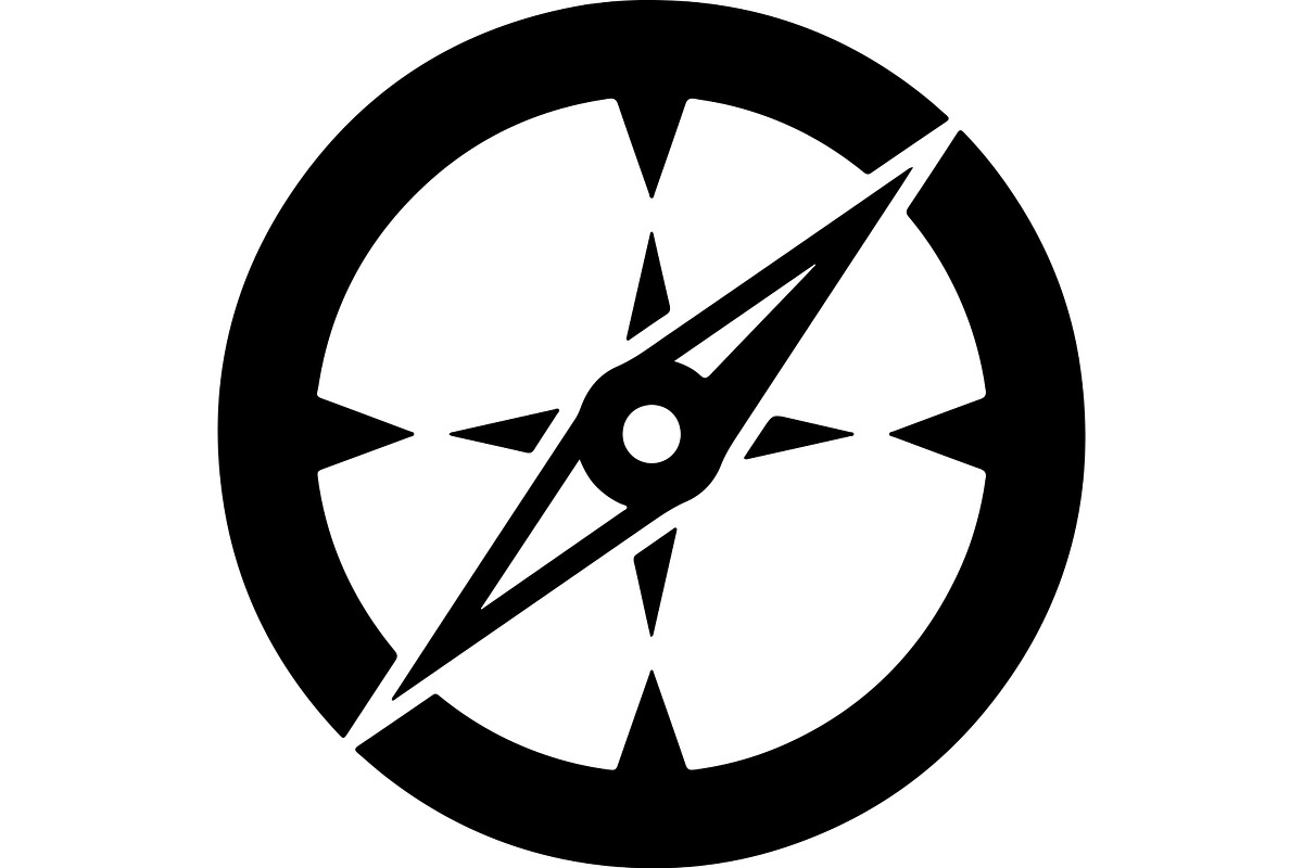 Compass & Navigation Vector Icons, a Technology Illustration by abu67222 (Photo 5 of 13)