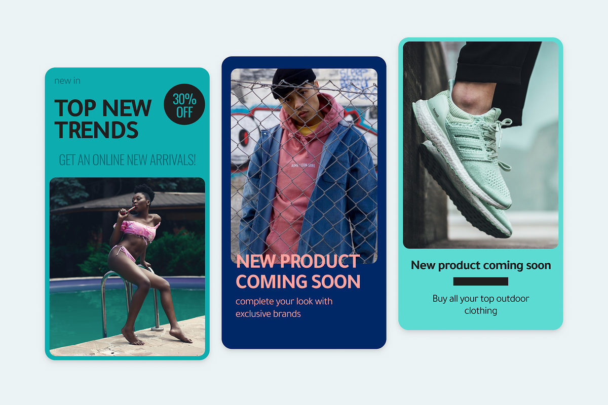 Instagram Intro Stories, a Social Media Template by Middltone
