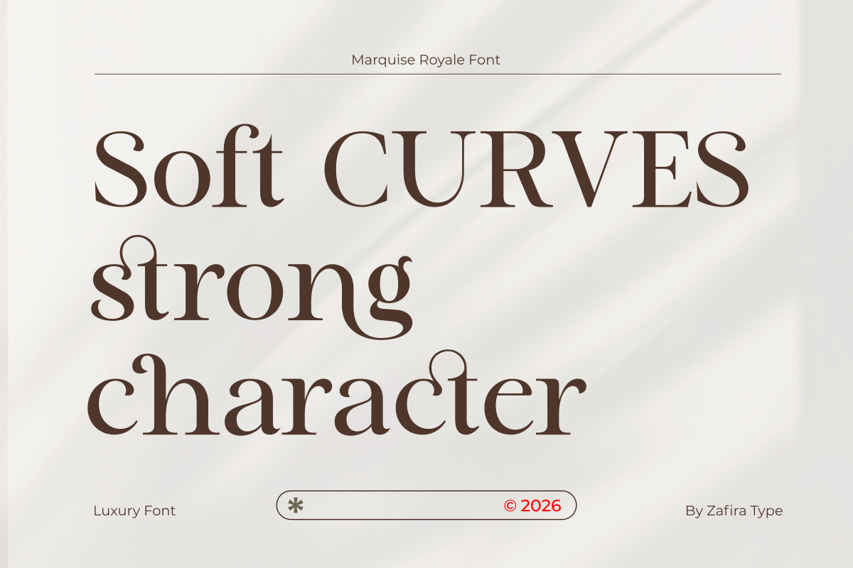 Marquise Royale, a Serif Font by Zafiratype (Photo 11 of 14)