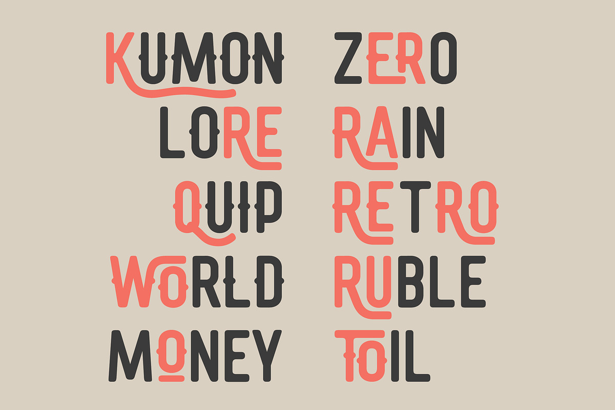 ANCHORIA — Stylish Sans Serif Font, a Sans Serif Font by Eugene Tantsurin (Photo 10 of 11)