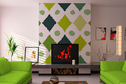 Diamonds Pattern, a Pattern Graphic by Luis Quesada Design (Thumbnail 4 of 6)