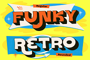 Roften - Chunky Retro Pop Font, a Sans Serif Font by Artisan Themes (Thumbnail 4 of 11)