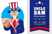 Uncle Sam, an Illustration by doghead (Thumbnail 1 of 2)