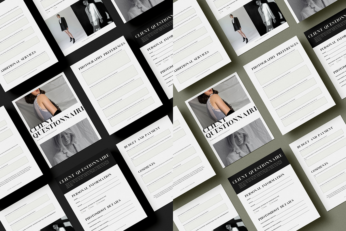 Photography Client Questionnaire, a Marketing Template by Blush Created (Photo 8 of 10)