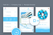Flat UI Pack 1, an iPhone Mockup by Vectorminator (Thumbnail 14 of 20)