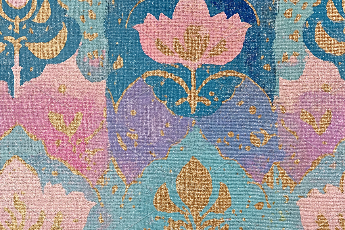 Vintage Bloom – Seamless Pattern Set, a Pattern Graphic by LoveDesignShop (Photo 4 of 8)
