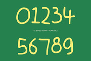 CS Bimbo Drawn, a Sans Serif Font by Craft Supply Co. (Thumbnail 4 of 8)