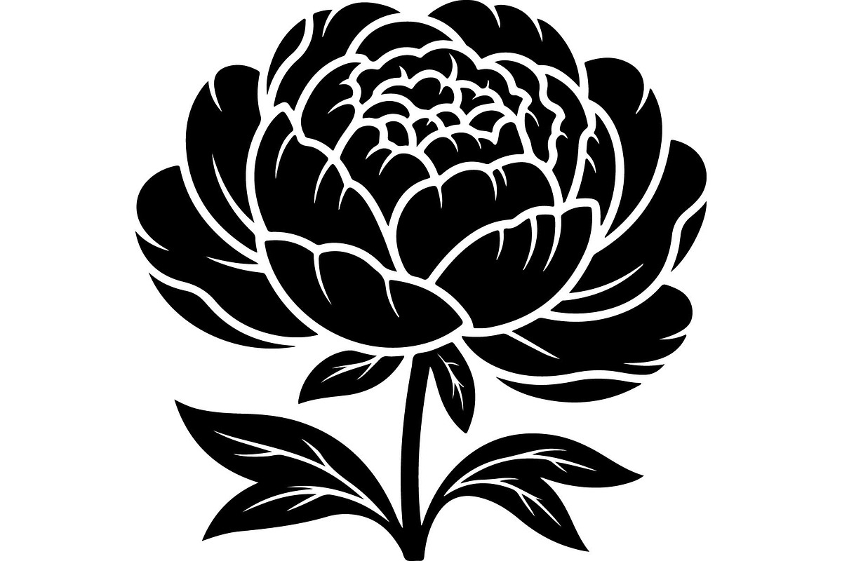 Black Wildflower Bouquet Set, an Object Graphic by jahid234 (Photo 12 of 13)