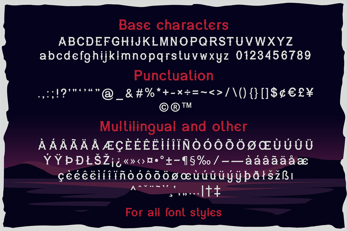Dark surfer - vintage label font, a Font by Fractal fonts & graphics (Photo 3 of 8)