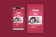 Valentine's Day Instagram Bundle, a Social Media Template by Saman Osama (Thumbnail 3 of 5)