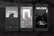 NVC | CYBERPUNK Instagram Templates, a Social Media Template by The Muza (Thumbnail 3 of 10)
