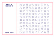 Medical Line Icons, an Outline Icon by Made by Made (Thumbnail 5 of 7)