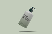 Pump Bottle Mockup, a Packaging Mockup by ulfatunnazira (Thumbnail 3 of 6)