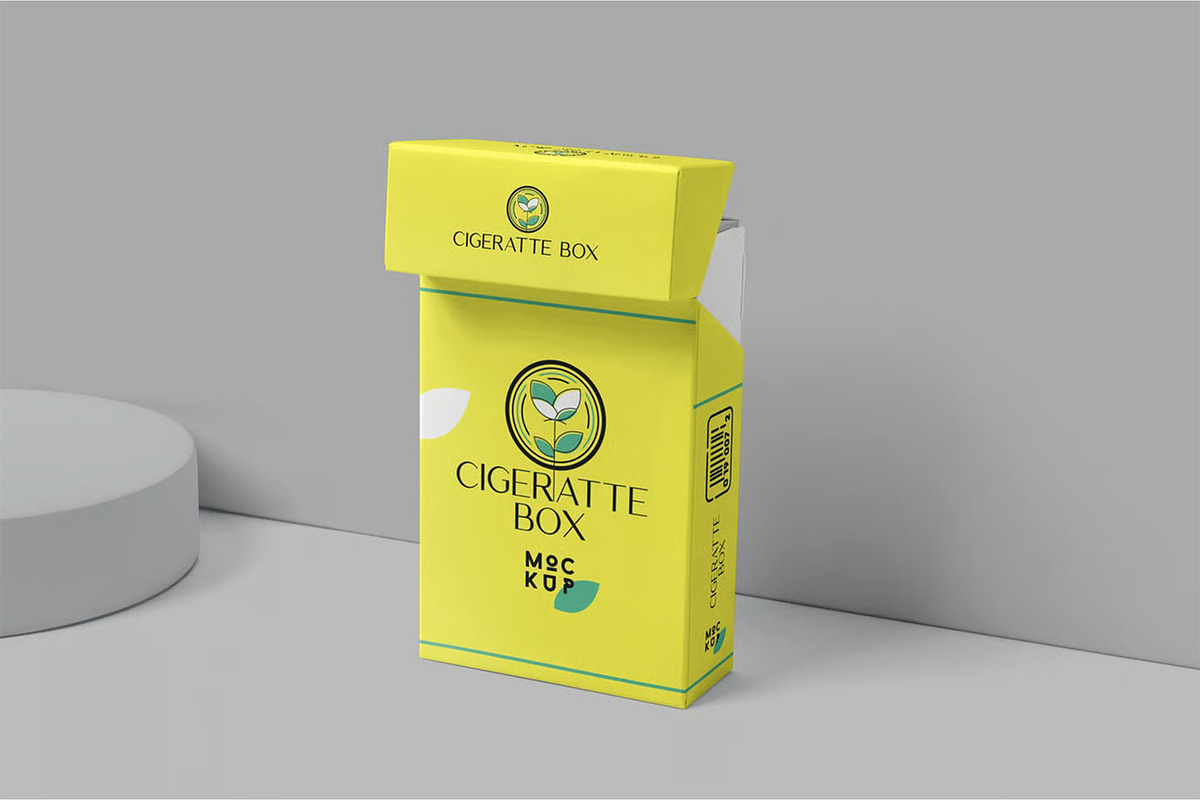Cigarette Pack Mockups, a Product Mockup by megostudi0 (Photo 3 of 7)