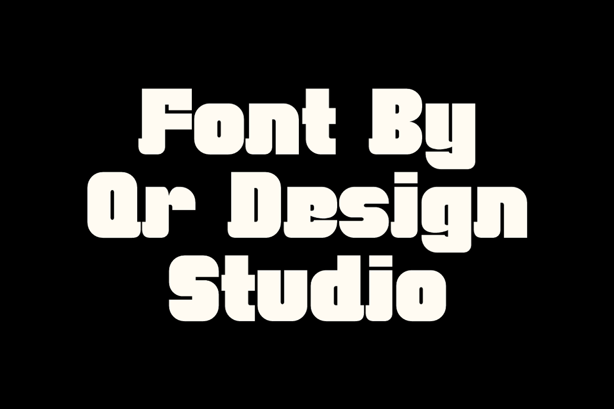 Greks Webol - Block & Bold Font, a Sans Serif Font by QR Design Studio (Photo 4 of 11)