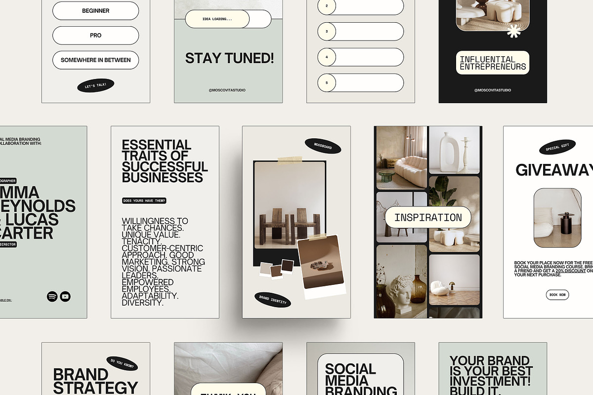 Instagram Story Template for Coaches, a Social Media Template by Moscovita Studio (Photo 8 of 10)