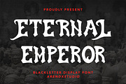 Eternal Emperor - Blackletter Font, a Font by Arendxstudio (Thumbnail 1 of 10)