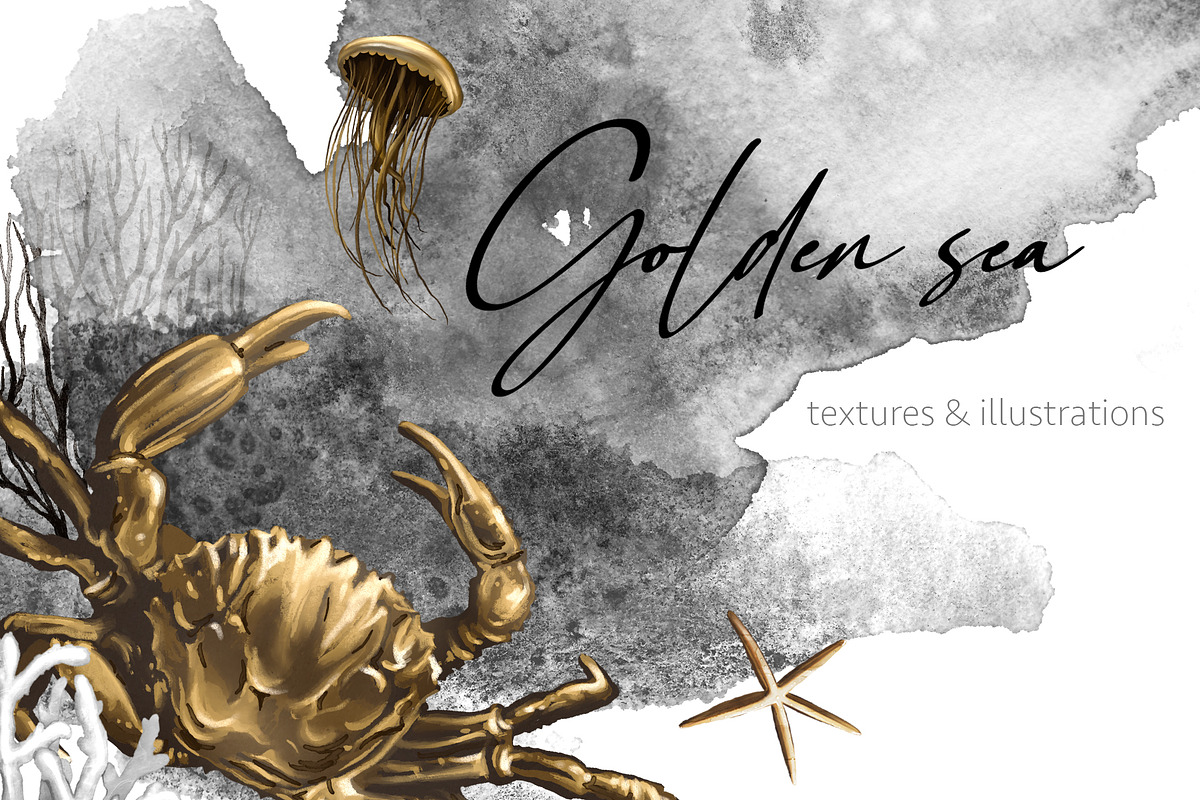 GOLDEN SEA, an Animal Illustration by Eisfrei (Photo 1 of 11)