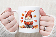 Fall Vibes Gnomes Thanksgiving Clipa, an Illustration by Sublimation Artist (Thumbnail 5 of 6)