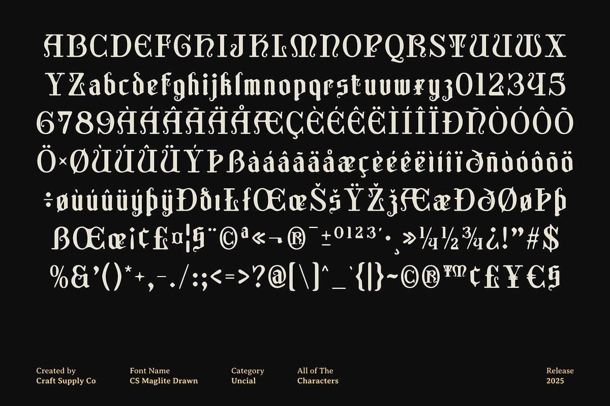 CS Maglite Drawn, a Serif Font by Craft Supply Co. (Photo 8 of 8)