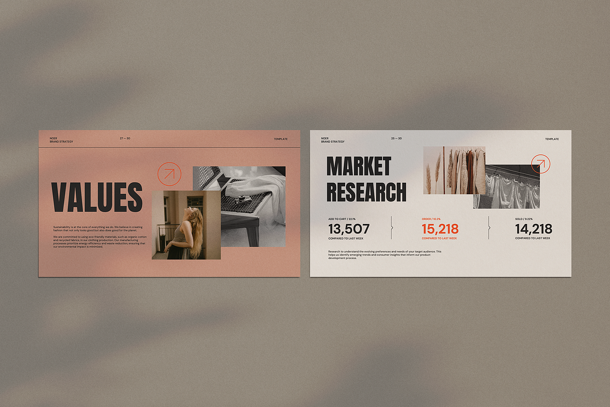 NOER Brand Strategy - Powerpoint, a Presentation Template by Surotype (Photo 7 of 10)