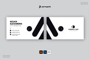 Business Card Template, a Business Card Template by Portocraft (Thumbnail 2 of 2)