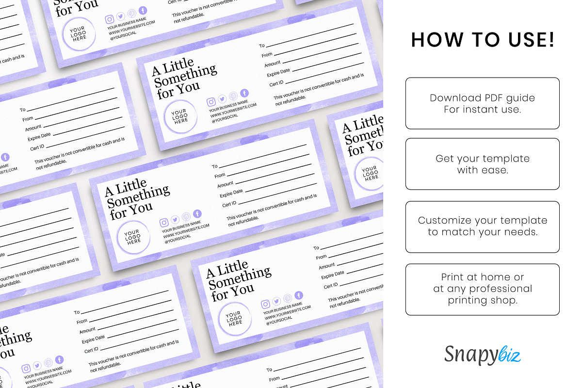Editable Canva Certificate Template, a Stationery Template by Snapybiz (Photo 10 of 10)