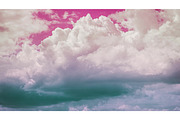 Colorful Pink Clouds. Toned, a Graphic by Our Amazing World (Thumbnail 1 of 2)