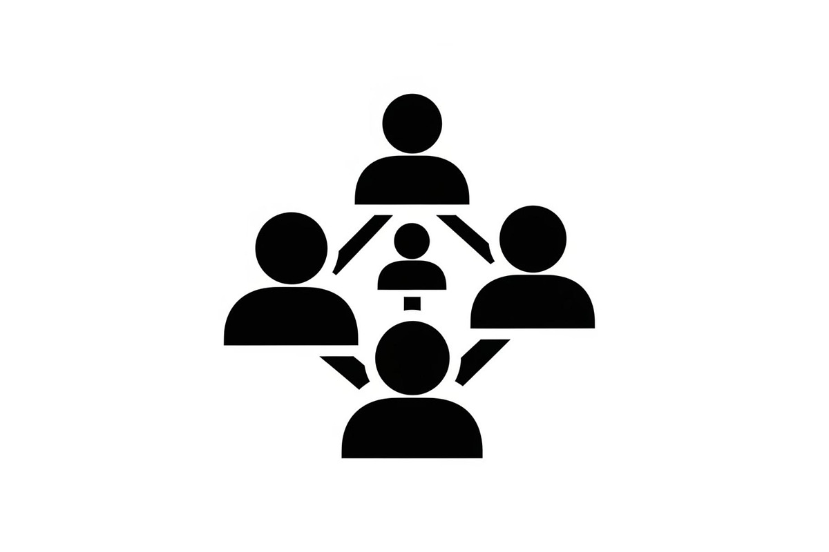 Remote Team Work Silhouettes Bundle, a Graphic by musafir_fashion (Photo 5 of 14)