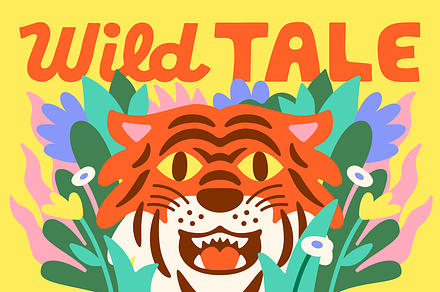 Wild Tale - Display Fonts, a Font by Stable