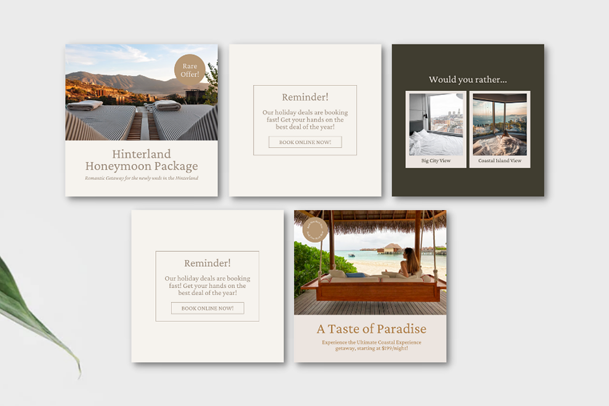 Hotel Social Media Template, a Social Media Template by a-member.club (Photo 4 of 6)