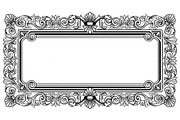 Vintage Rectangle Frame SVG Bundle, an Illustration by Designs_River (Thumbnail 17 of 31)