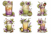 Whimsical Summer Tropical Drink Clip, an Illustration by Daily.Designs (Thumbnail 4 of 7)