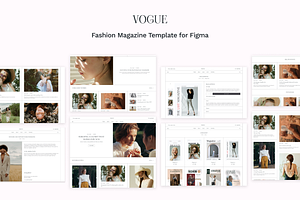 Vogue - Fashion Magazine Template