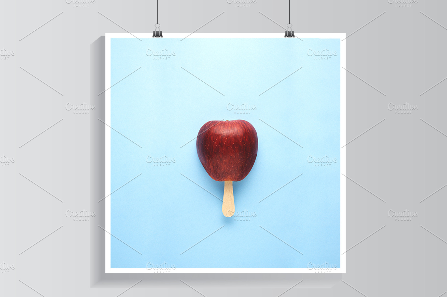 Apple popsicle., a Food & Drink Photo by © Fisher Photostudio