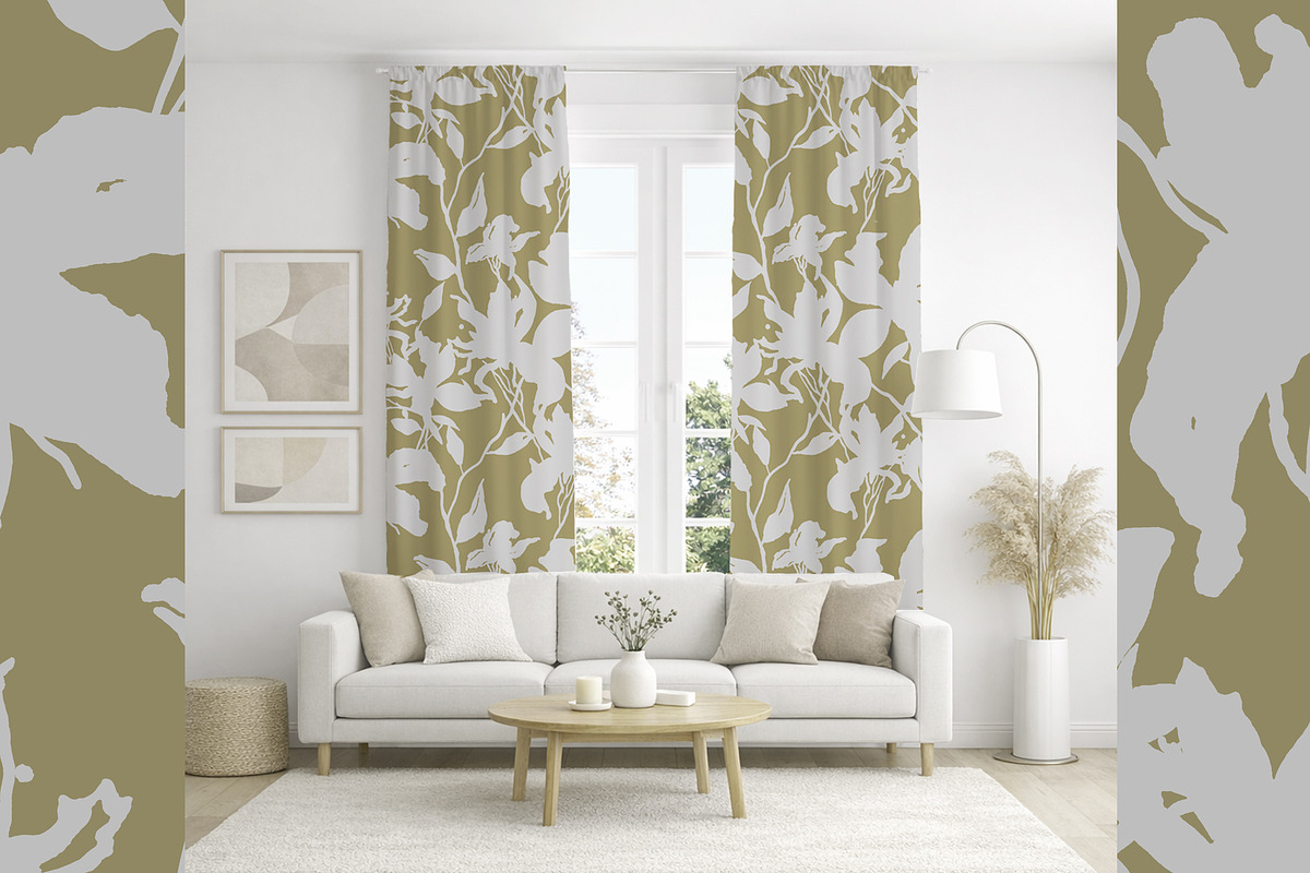 MINIMAL BOTANICAL PATTERN, a Pattern Graphic by MartinShop (Photo 7 of 9)