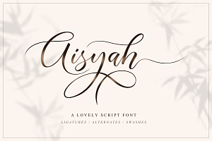 Aisyah | Modern Calligraphy