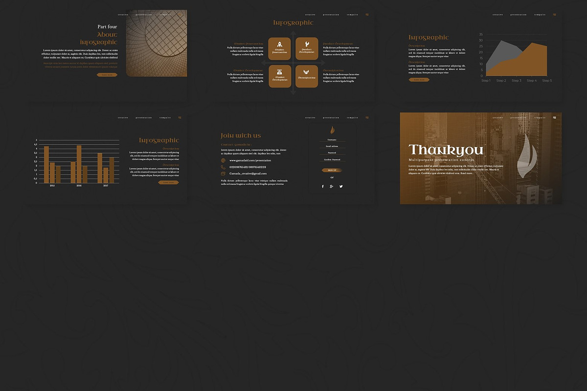 Gamada - Google Slides Template, a Presentation Template by inspirasign