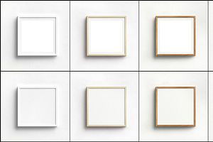 Frame Mockups Bundle SQUARE