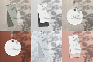 Garment Hang Tag Mockup