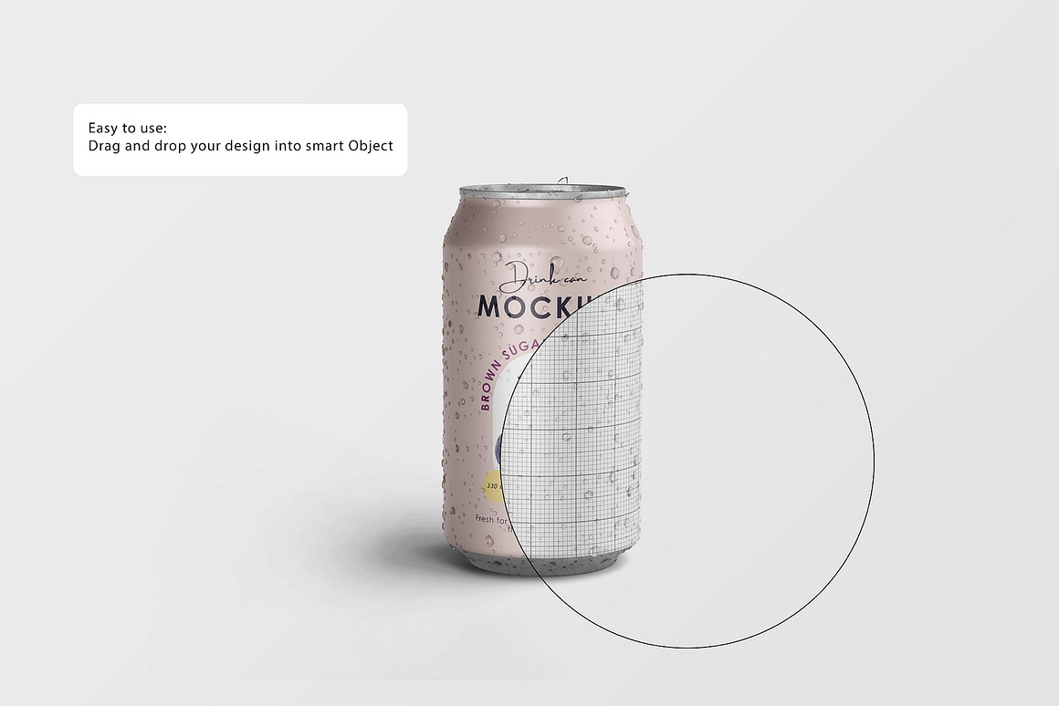 Drink Can Mockups, a Packaging Mockup by Tahtagraphic (Photo 2 of 9)