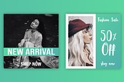 Gradient Instagram Post Templates, a Social Media Template by 3Y_Design (Thumbnail 2 of 4)