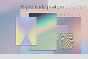 NOSTALGIA GRADIENT Textures & Shapes, a Texture Graphic by Oksana Trygub (Thumbnail 14 of 16)