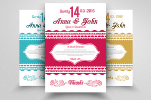 Simple Invitation Card, an Invitation Template by Psd Templates