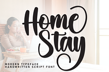 Home Stay | Script Font
