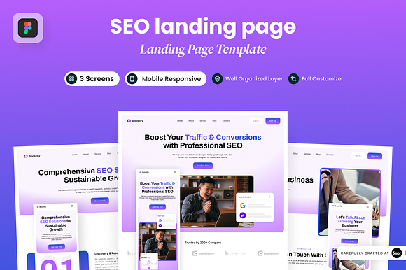 Boostify - SEO Landing Page preview 6