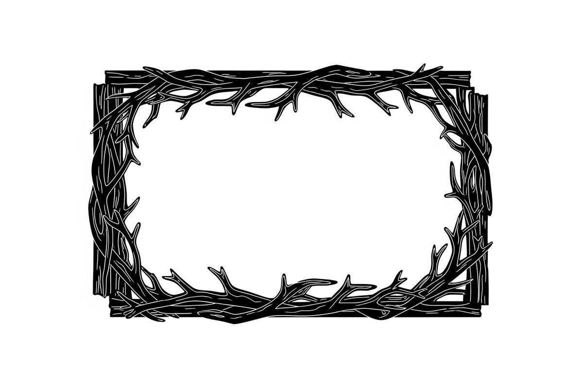 Rustic Rectangle Frame Bundle, an Illustration by Creativeshirt (Photo 18 of 51)